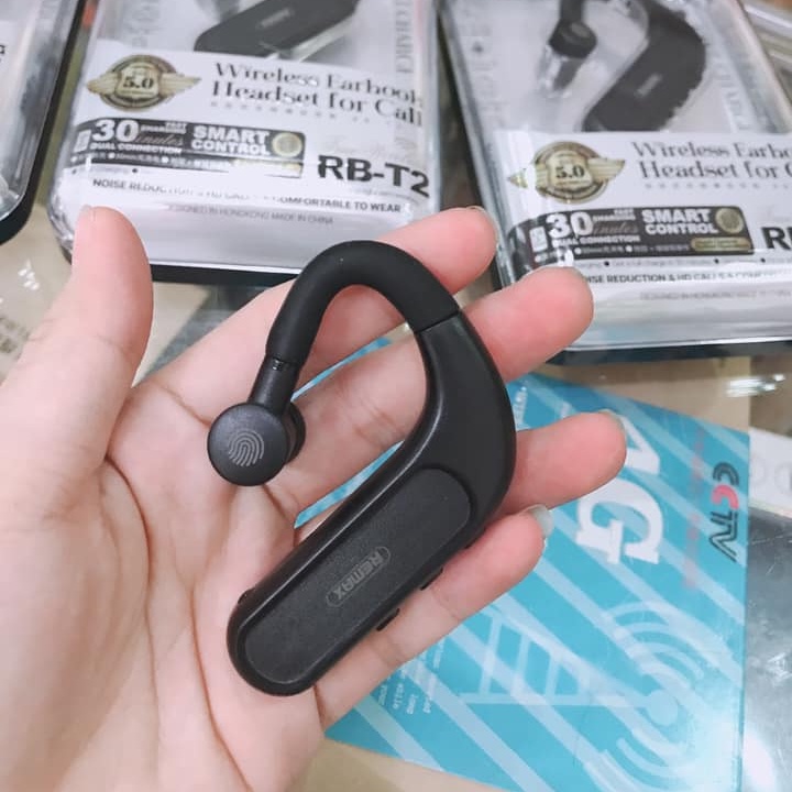 Tai nghe Bluetooth móc tai cảm ứng Remax RB-T2