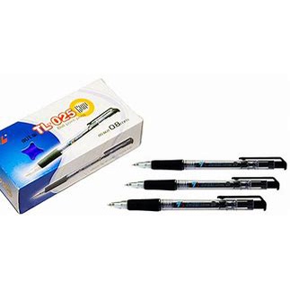 CÂY BÚT BI TL025 NGÒI 0.8MM THIÊN LONG - BALLPOINT PEN 0.8MM(1/c)
