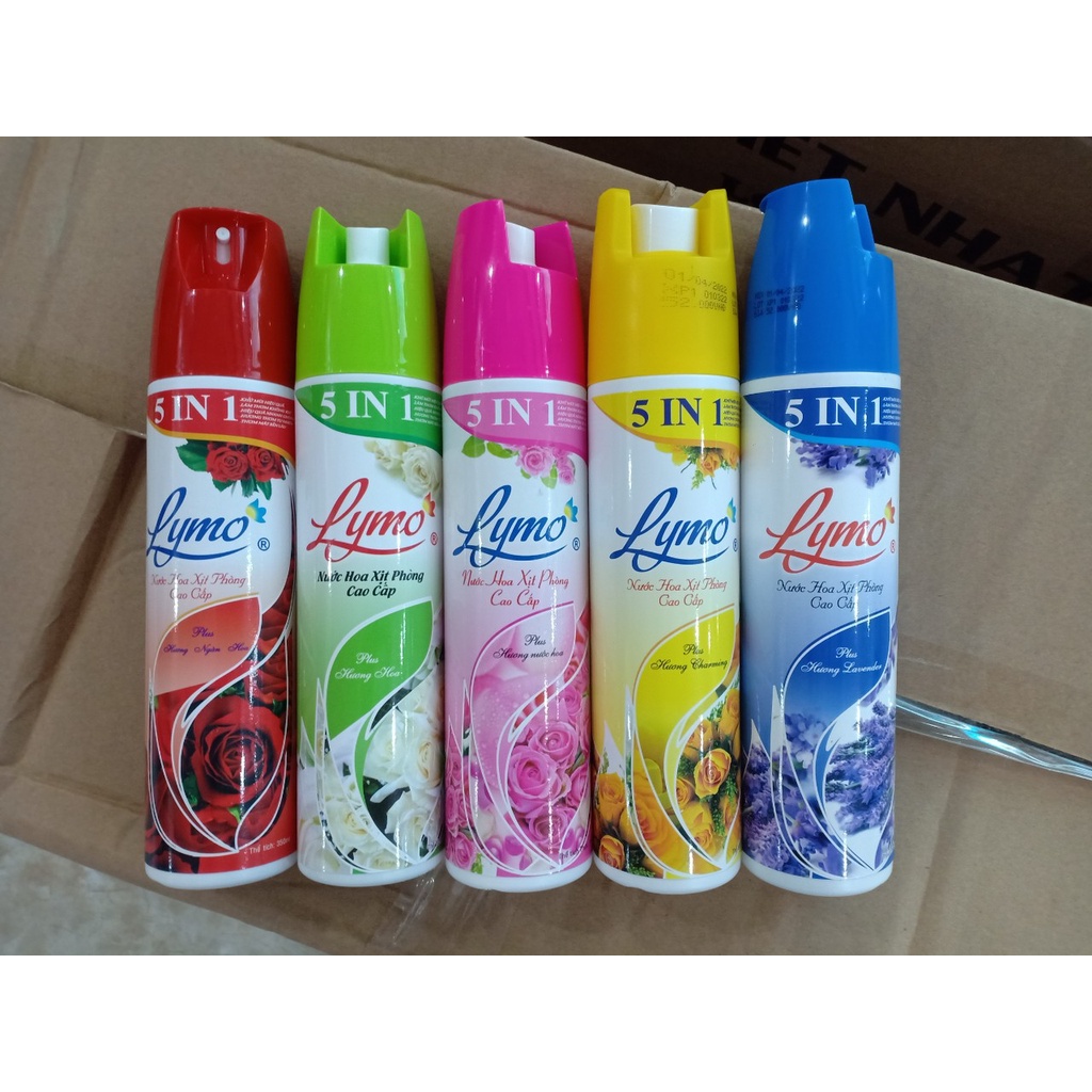 Xịt Thơm Phòng Lymo 350ml  - Mùi Rất Thơm