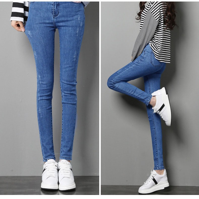 [Mã FAMAYWA giảm 10K đơn 50K] Quần jean nữ cao cấp VNXK cào nhẹ lai thường FREESHIP | BigBuy360 - bigbuy360.vn