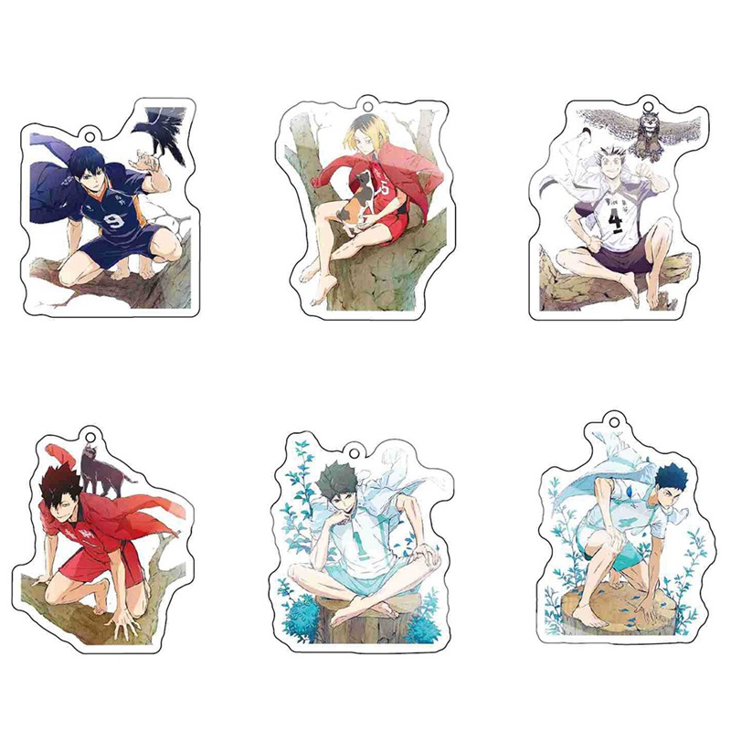 Móc Khóa Cao Su Haikyuu