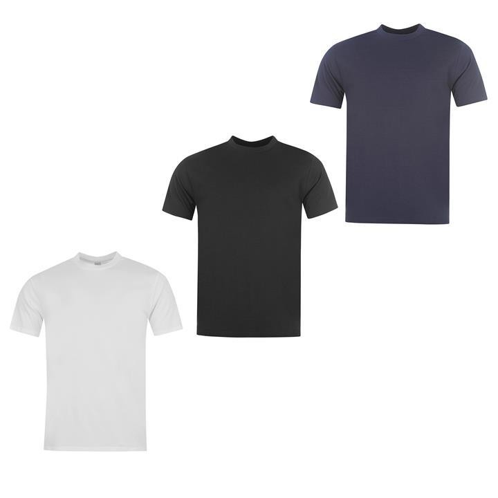 [100% Cotton] Set 3 Áo thun nam không cổ Donnay 3 Pack T Shirts Mens ( Mẫu mới - size EU - UK )