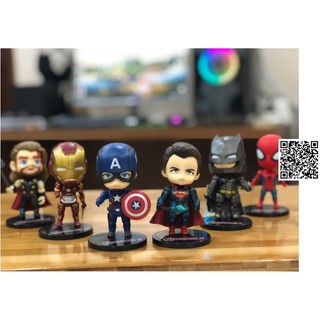 Bộ 6 mô hình chibi Avenger 623