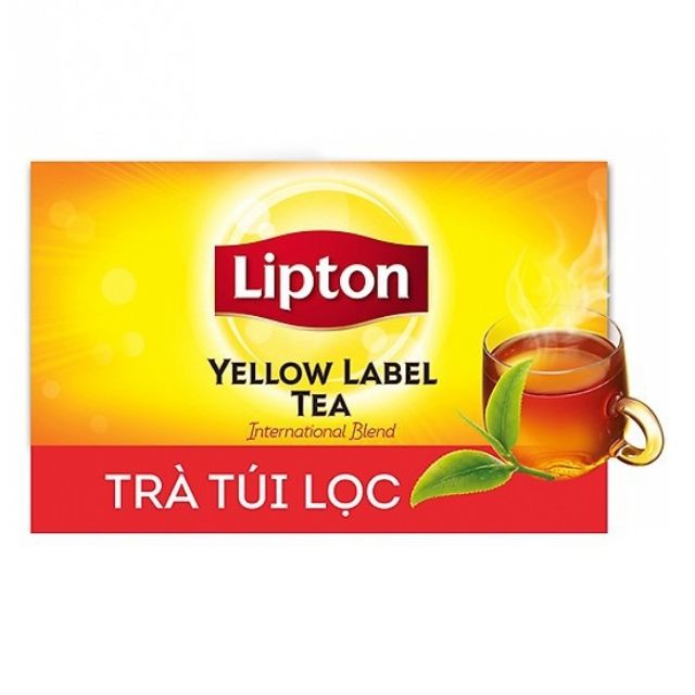 Trà Lipton Túi Lọc Nhãn Vàng hộp (100 gói x 2g)