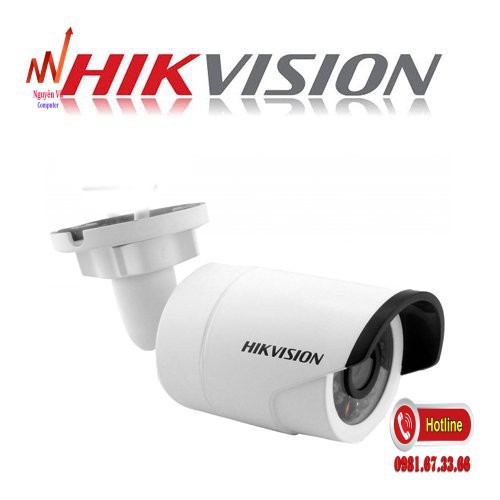 [Giá Siêu Rẻ]Camera ip thân trụ 1.0mp HIKVISION DS-2CD1002-I HD 720P 30m IR chính hãng