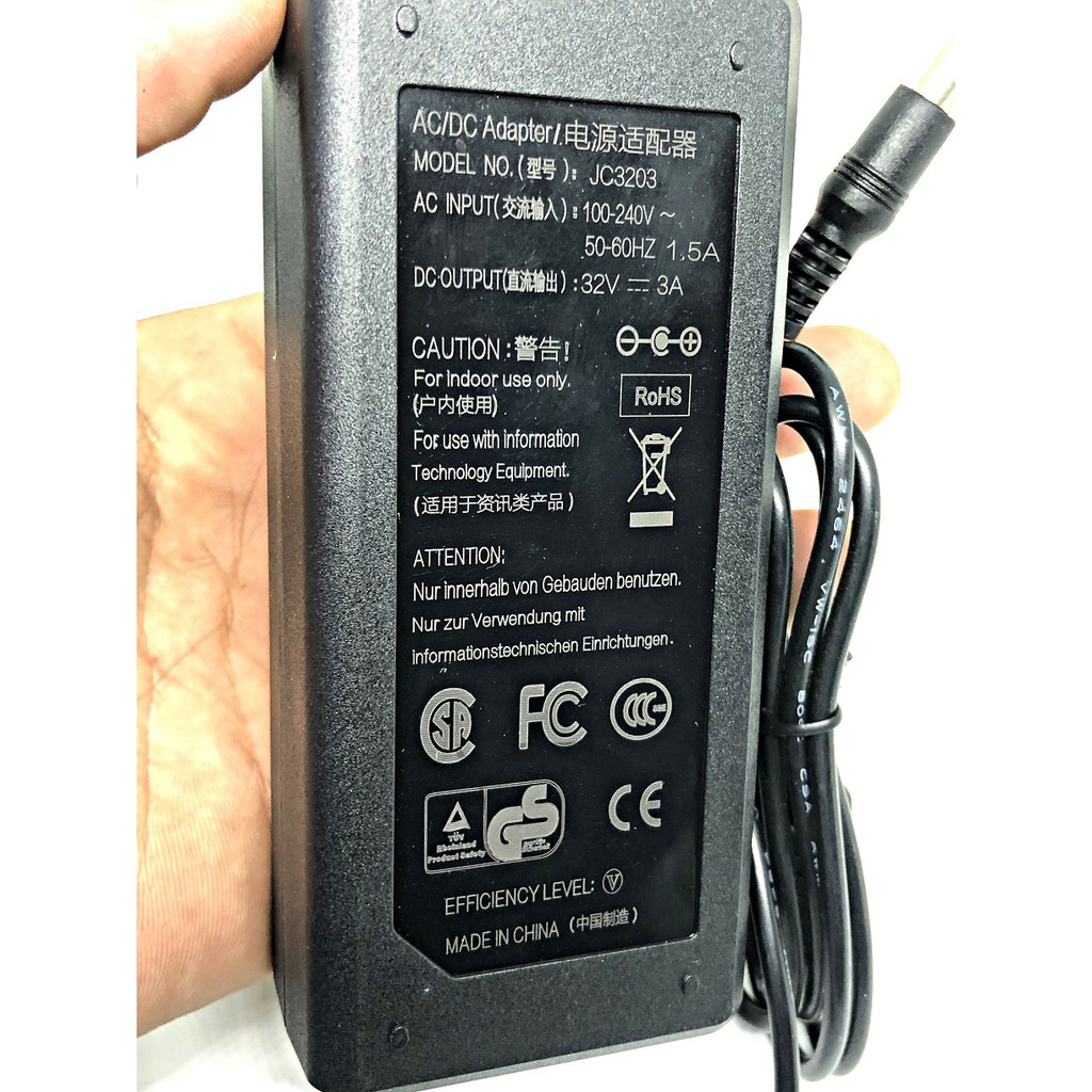 BỘ NGUỒN SẠC 32V 3A