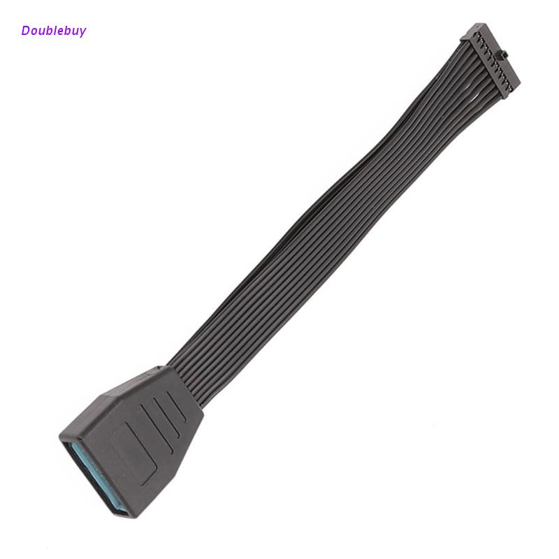 Dây Cáp Nối Dài Bo Mạch Chủ Mini USB 3.0 19/20 Pin 15cm Chuyên Dụng
