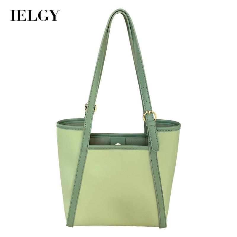 Túi xách tay đeo vai tote IELGY sức chứa lớn đa năng thời trang dành cho nữ