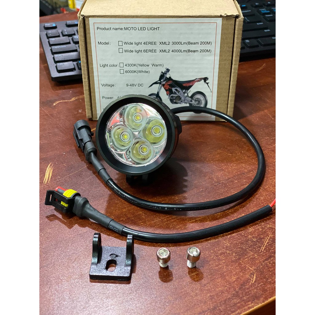 Đèn led L4X chính hãng LJ2021 - chống nước tốt - bh 6 tháng