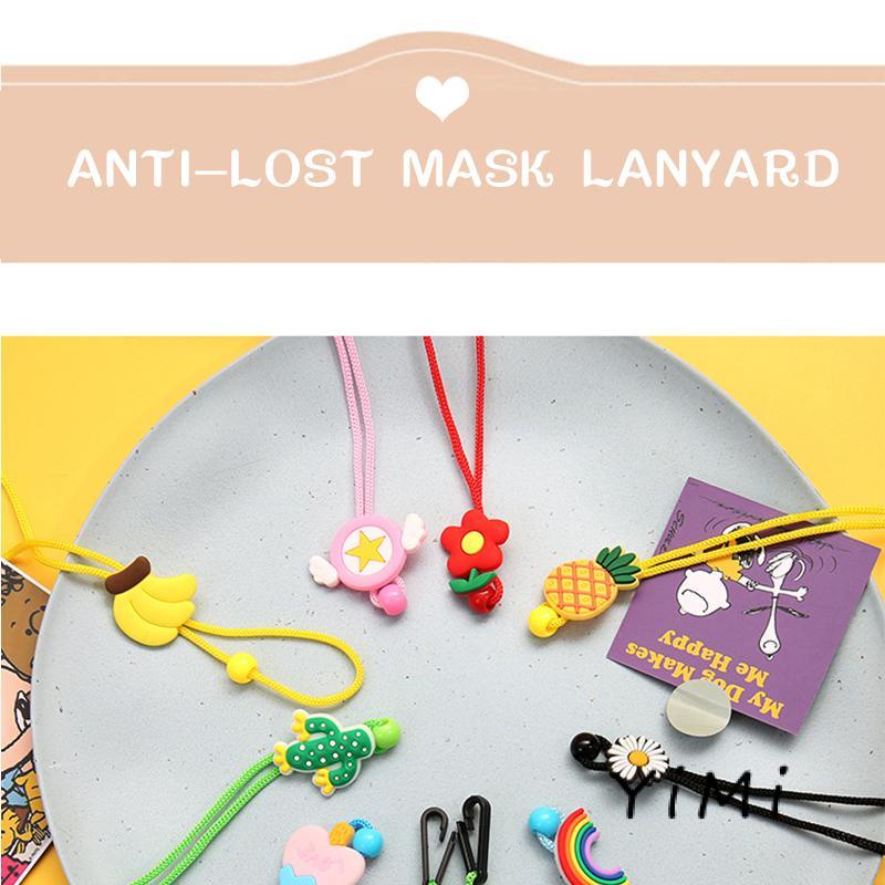 Dây Đeo Khẩu Trang Kiểu Hoạt Hình Có Thể Điều Chỉnh Chống Thất Lạc/Chống Mất Tiện Dụng