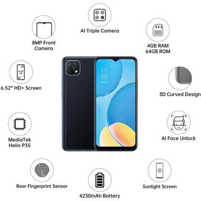 Điện thoại OPPO A15 Ram 3G/32GB máy chính hãng