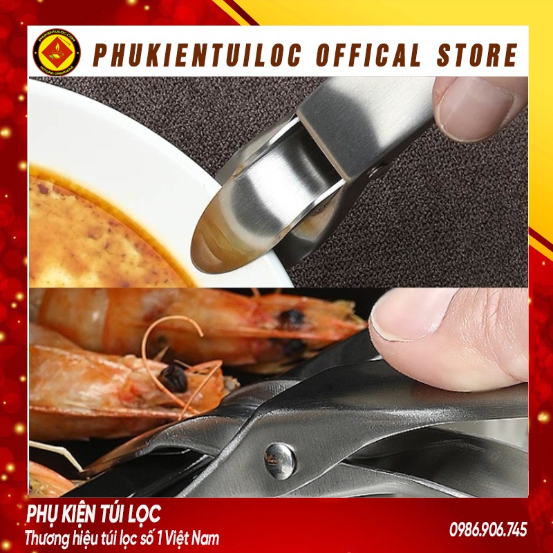 Kẹp Gắp Bát Đĩa Xiaomi Mijia Chống Nóng Bằng Thép Không Gỉ 304 18.50 x 8.50 x 5.50 cm Tiện Dụng