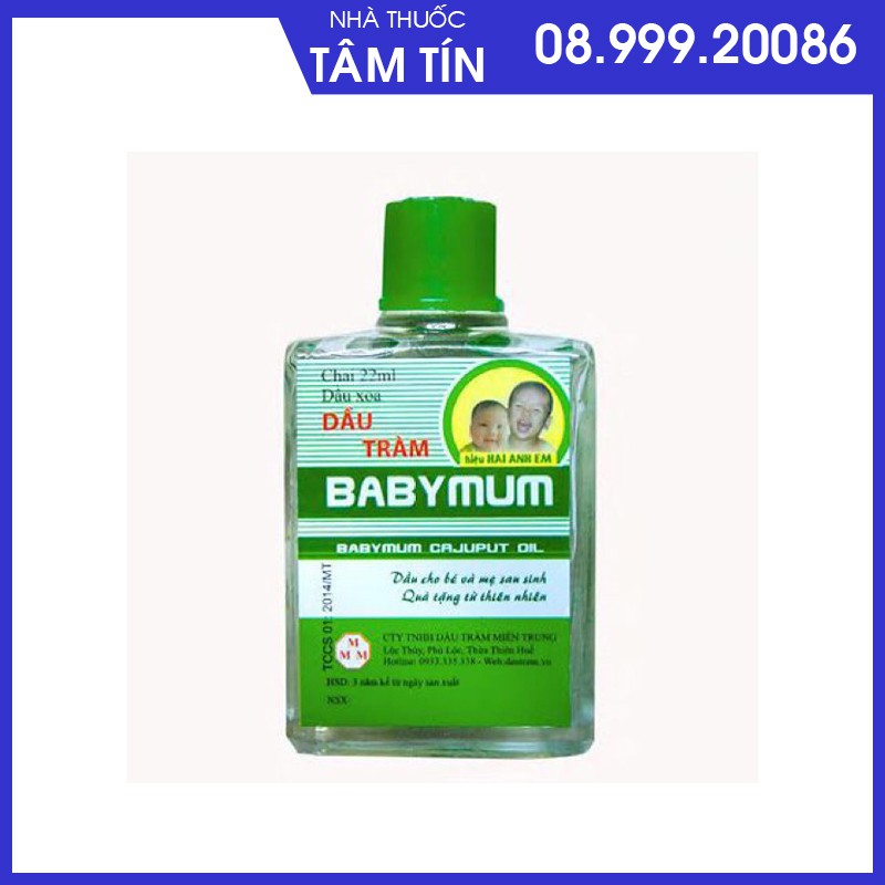 Tinh dầu tràm babymum 22ml