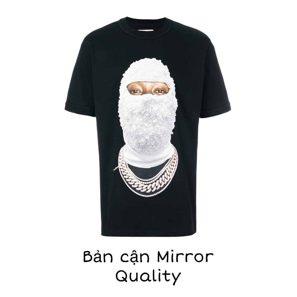 IH NOM UH NIT TEE - Áo Face Mask (Black) [Cận Mirror Quality]