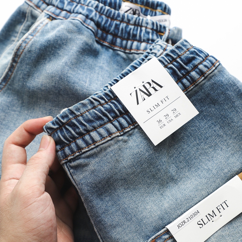 Quần Jean Gấu Bo Dáng Slim Fit - 2021QB09