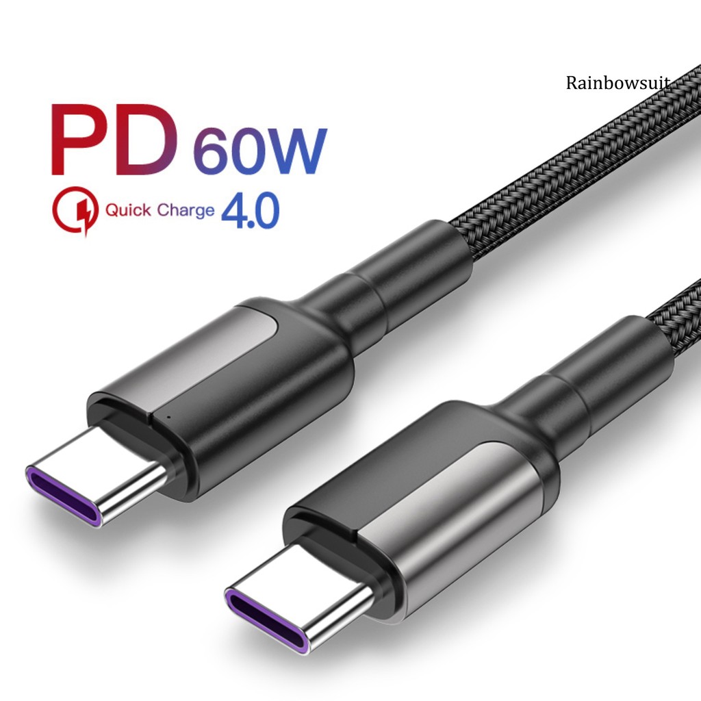 Dây Cáp Sạc Nhanh Rb-60W Loại C Cho Điện Thoại