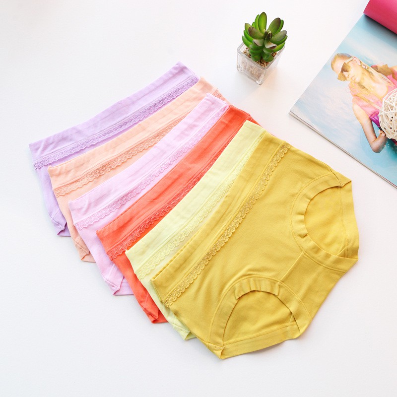Quần Lót Cotton Lưng Vừa Quyến Rũ Trẻ Trung Cho Bạn Gái | BigBuy360 - bigbuy360.vn