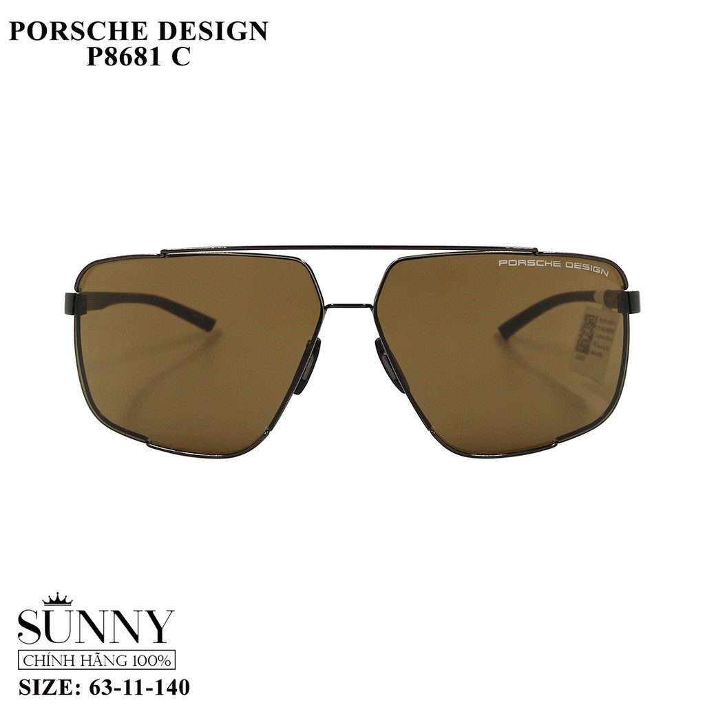 Kính mát Porsche Design P8681 C chính hãng, bảo hành toàn quốc