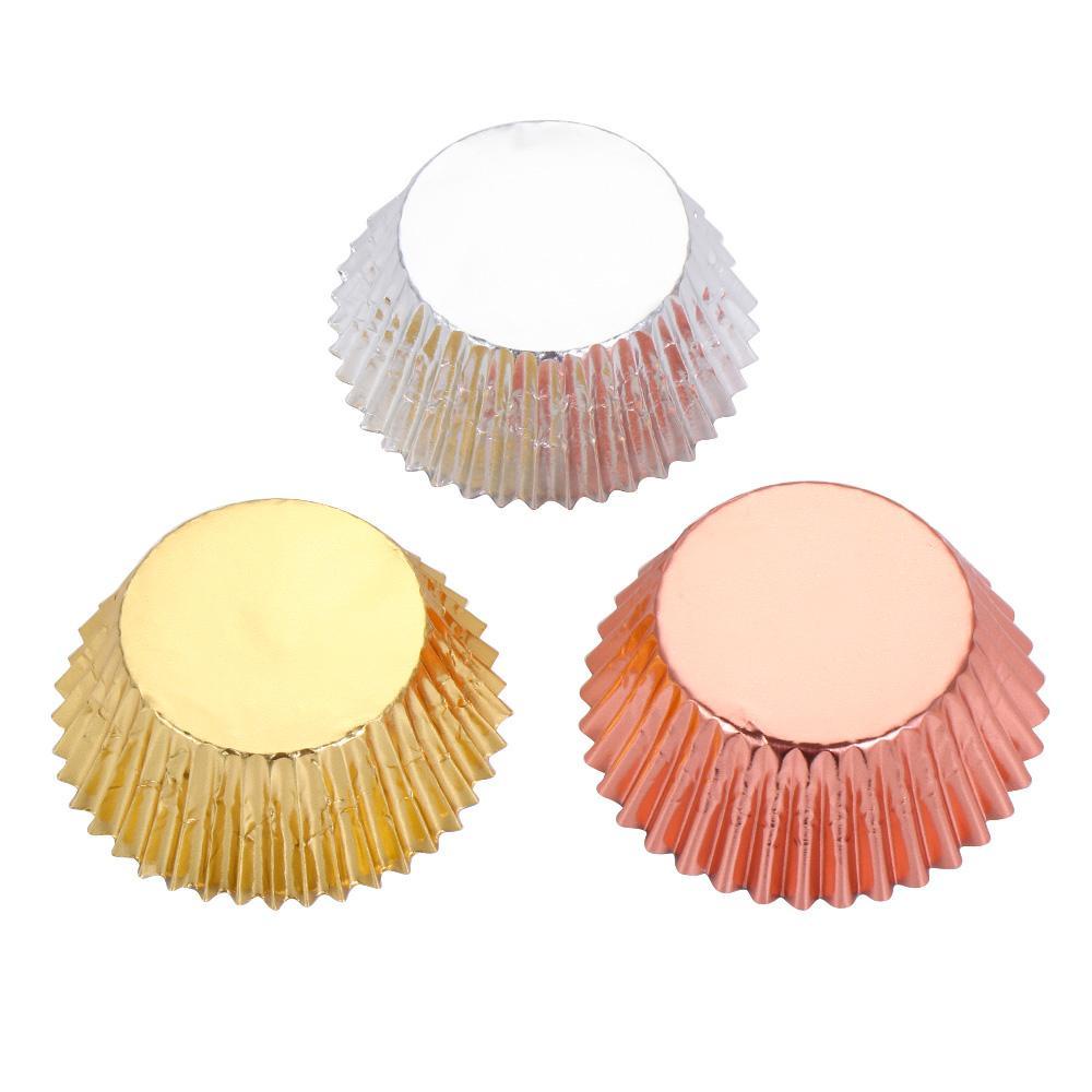 Cốc Làm Bánh Cupcake Thiết Kế Dễ Thương Chuyên Dùng Cho Nhà Bếp|Cuộn Giấy Nhôm Lót Bánh Muffin