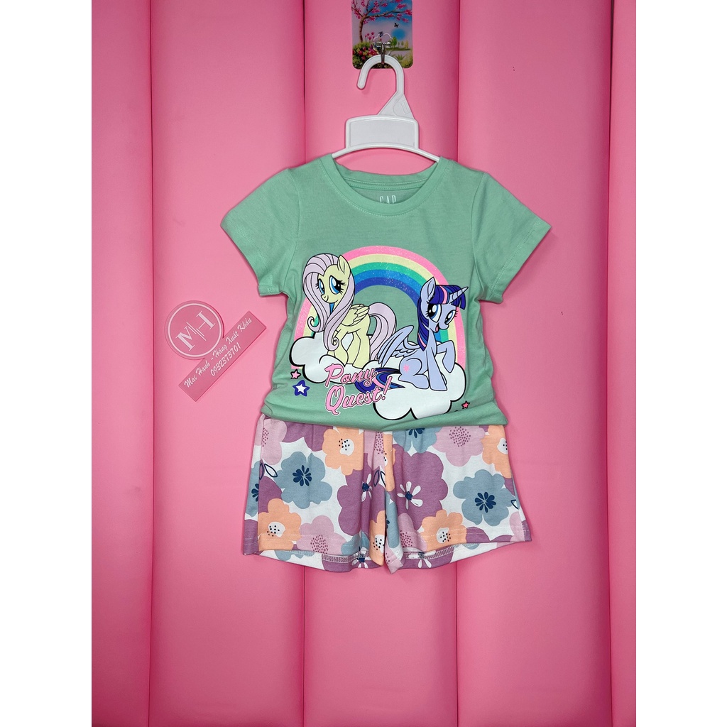Set bộ Gap Kids bé Gái. Size L cho bé từ (25--30kg) #Thờitrangtrẻem #quanaotreem