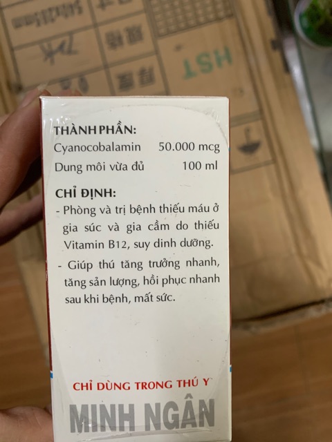 Vitaminb12 giải độc cho cây