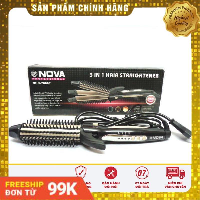 Máy tạo kiểu tóc đa năng 3 in 1 cao cấp Nova NHC 2088