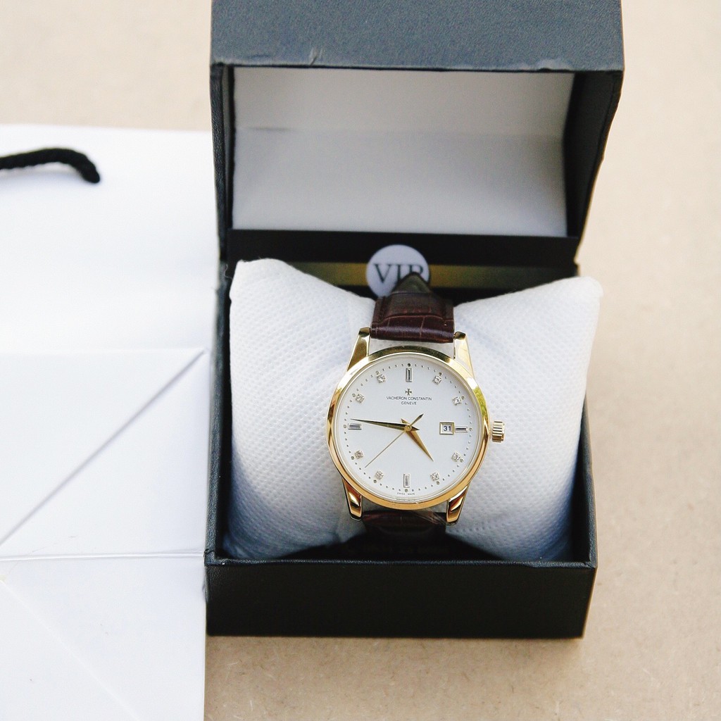 Đồng Hồ Nam Vacheron VAR1120 Máy Nhật Năng Lượng Pin, Dây Da Cao Cấp, Chống Nước Chống Xước Hiệu Quả,BH 12 Tháng | BigBuy360 - bigbuy360.vn