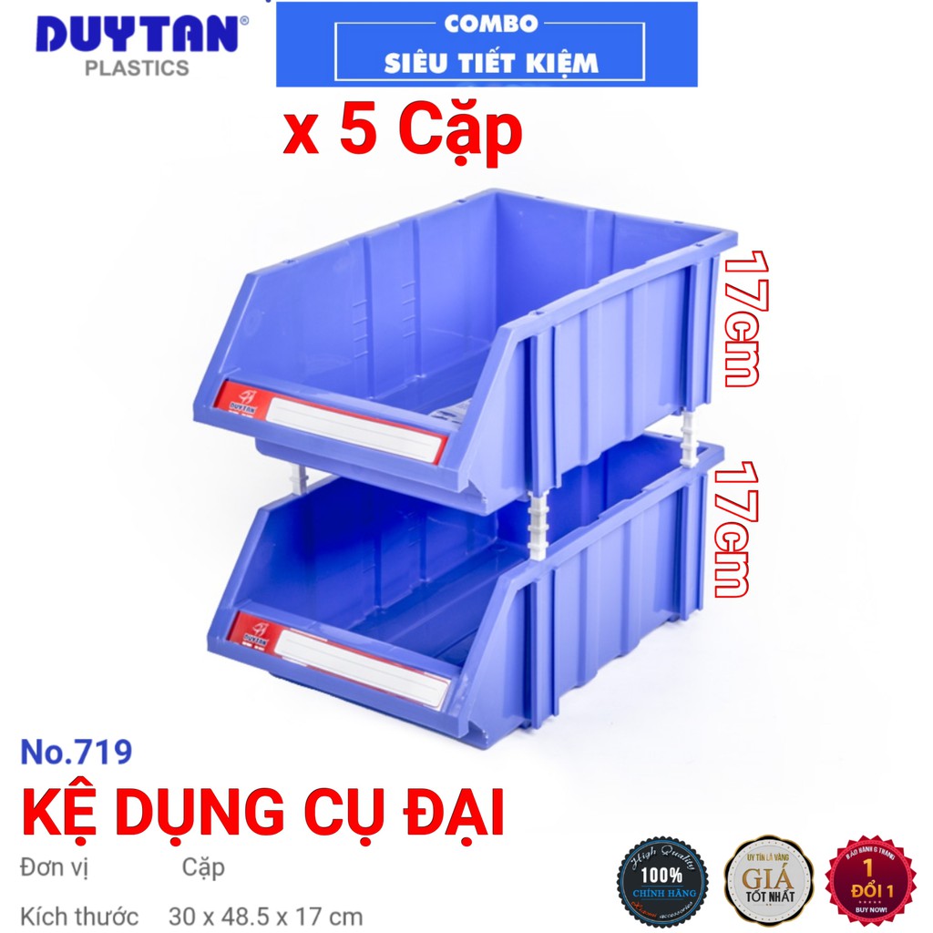 Kệ nhựa dụng cụ duy tân ĐẠI - COMBO 5 CẶP