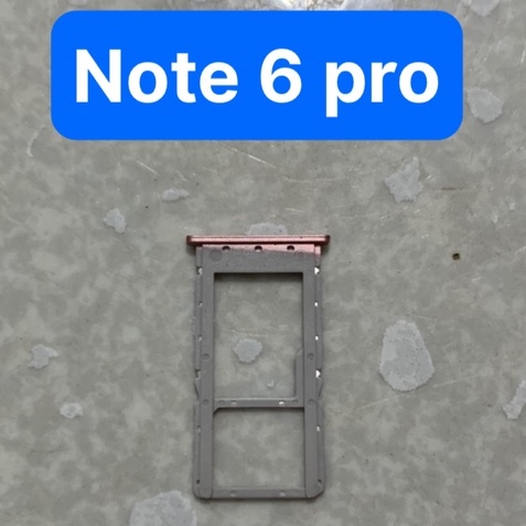 khay sim xiaomi Redmi note 6 pro