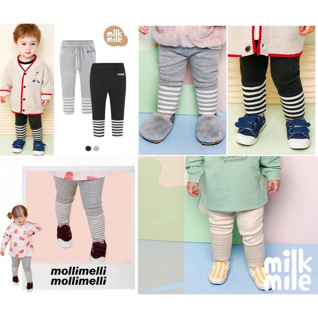 (90,100,130)Legging cotton đáp gấu Hàn Quốc các loại