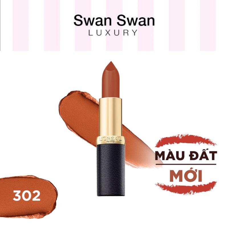 Son Môi L'oreal Color Riche Moist Matte Flaming Cloud 3.7g