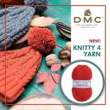 Cuộn Len sợi đan móc AC ACrylic DMC Knitty 4 ( bảng màu 2)