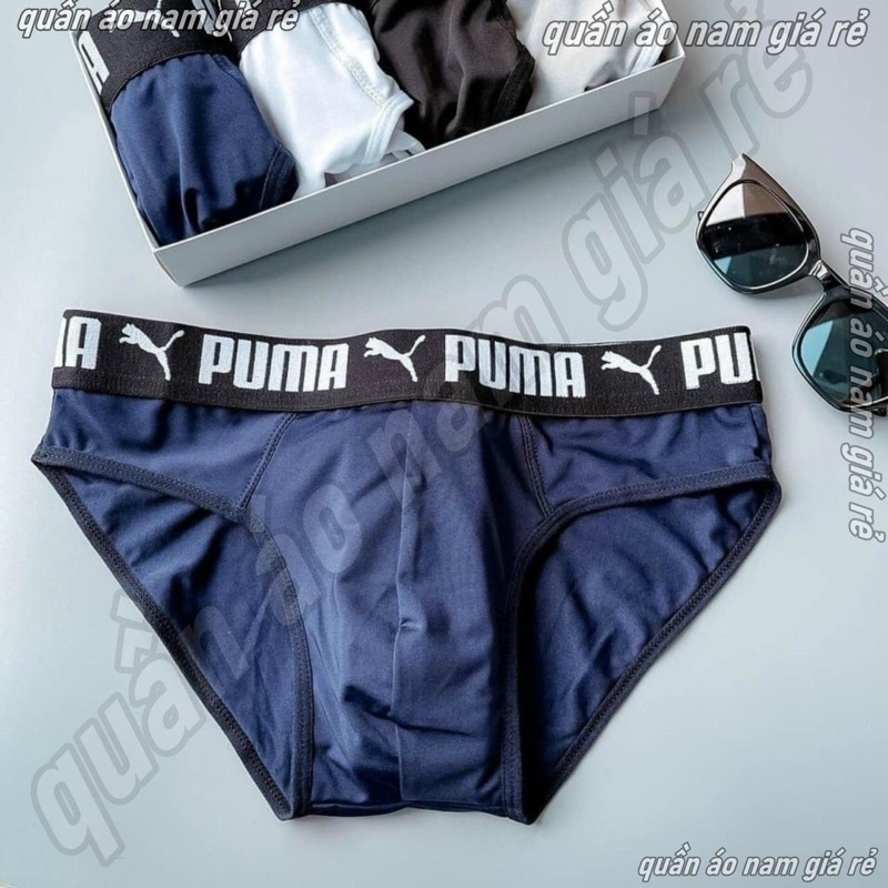 Quần sịp tam giác, lót chéo PM chất vải thun lạnh, ko nhăn,ko xù, mặc mát  thoáng mát, thấm hút mồ hôi tốt