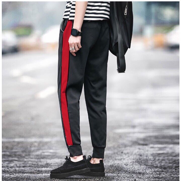Quần Jogger Nam Nữ 1 Sọc Thun Poly Phong Cách Thể Thao Năng Động Cá Tính Unisex ANH DUY SHOP JGV10 | BigBuy360 - bigbuy360.vn