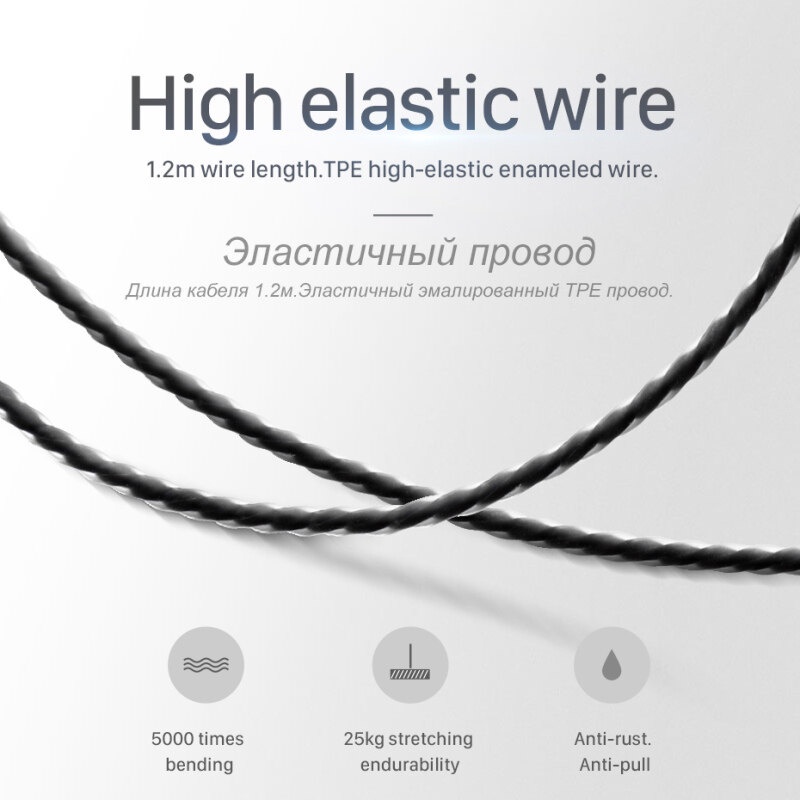 Tai nghe nhét tai HOCO. M18 giắc 3.5mm kim loại âm thanh siêu trầm thích hợp cho điện thoại/ máy tính/ máy tính bảng