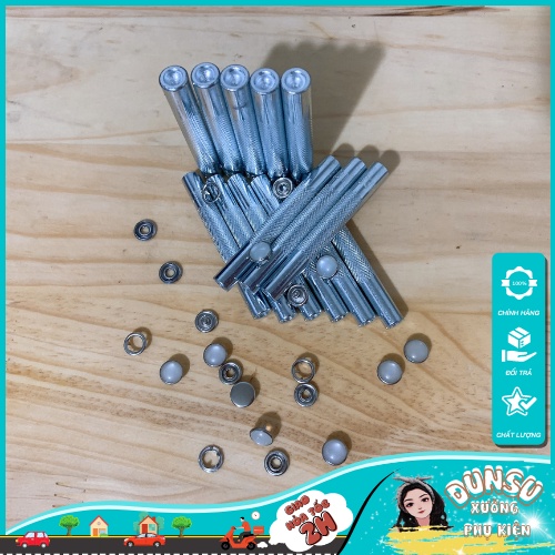 Thanh Gia Cố Khuy Bấm Dành Cho Kìm Bấm Cúc Quần Áo Gia Tăng Khả Năng Bám Dính Của Cúc Tiện Lợi DunSu