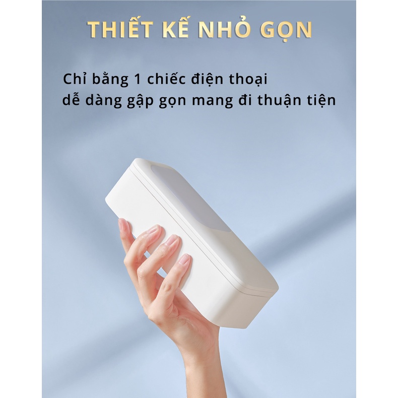 Đèn Livesream gấp gọn Stand Box V6-Xoay 360 độ để bàn-Chụp ảnh từ xa-Kết nồi bluetooth-Có Sạc-Bảo hành 12 tháng