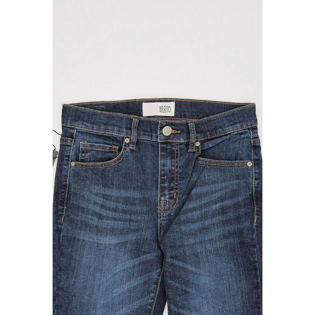 Quần jeans ống đứng wash nhẹ BR4VO