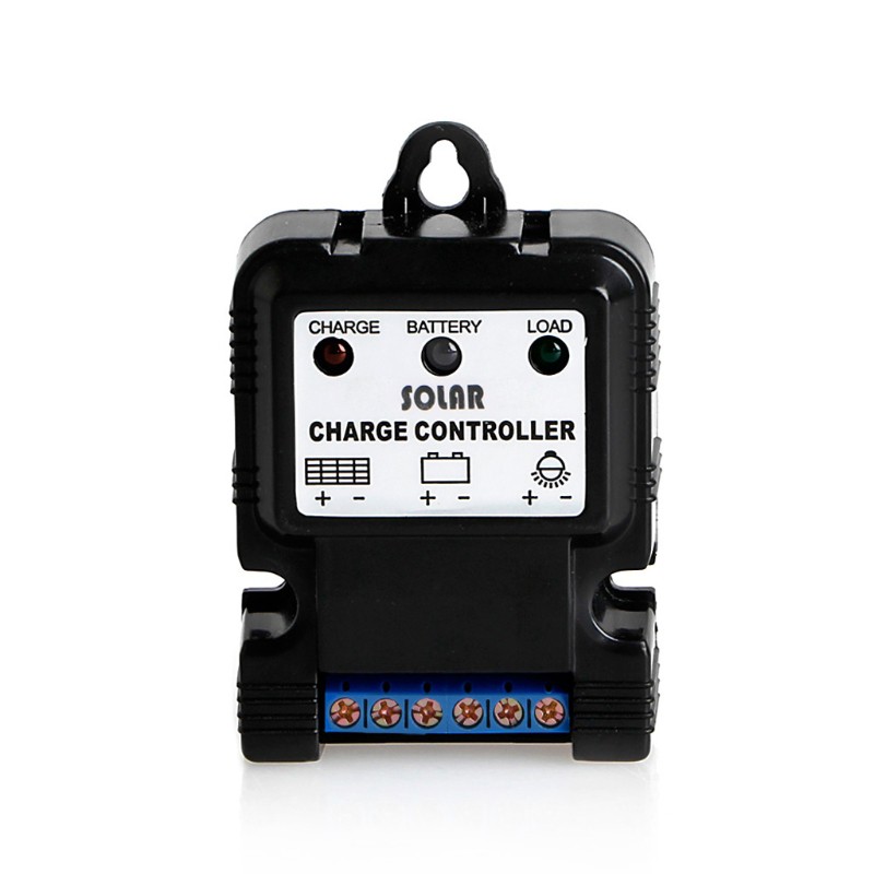 Bộ điều khiển sạc năng lượng mặt trời Cc 6v 12v 10a