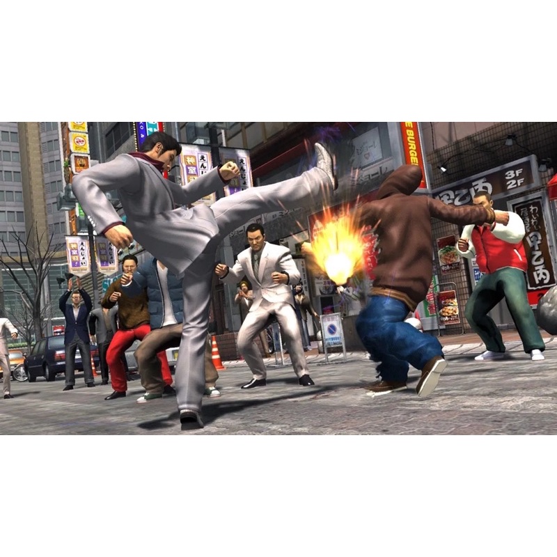 Đĩa Game PS4 : The Yakuza Remastered Collection Likenew