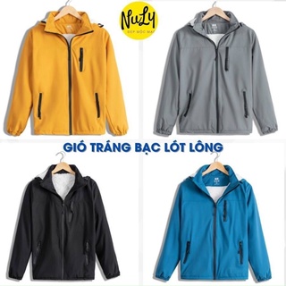 Áo gió lót lông tráng bạc hàng loại 1