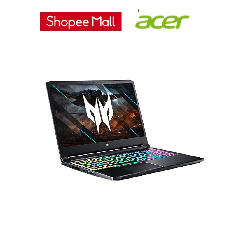 Máy tính xách tay Acer Predator Triton 300 PT315-53-7440,Core i7-11800H, 8GBRAM, 512GBSSD, GFRTX3050Ti 4GB, 15.6QHDIPS1