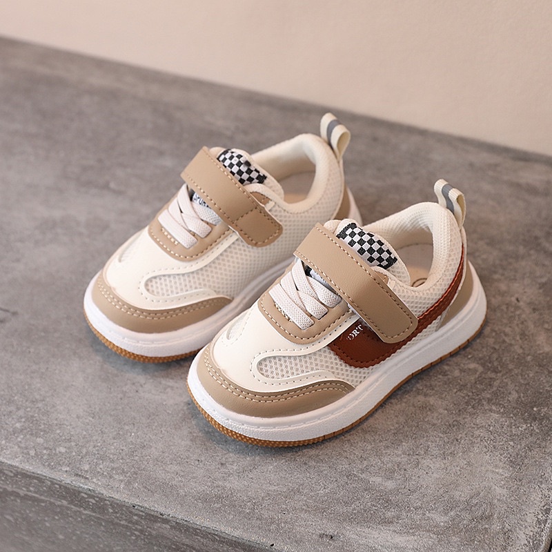 Giày thể thao cho bé trai và bé gái phong cách năng động 0-3 tuổi