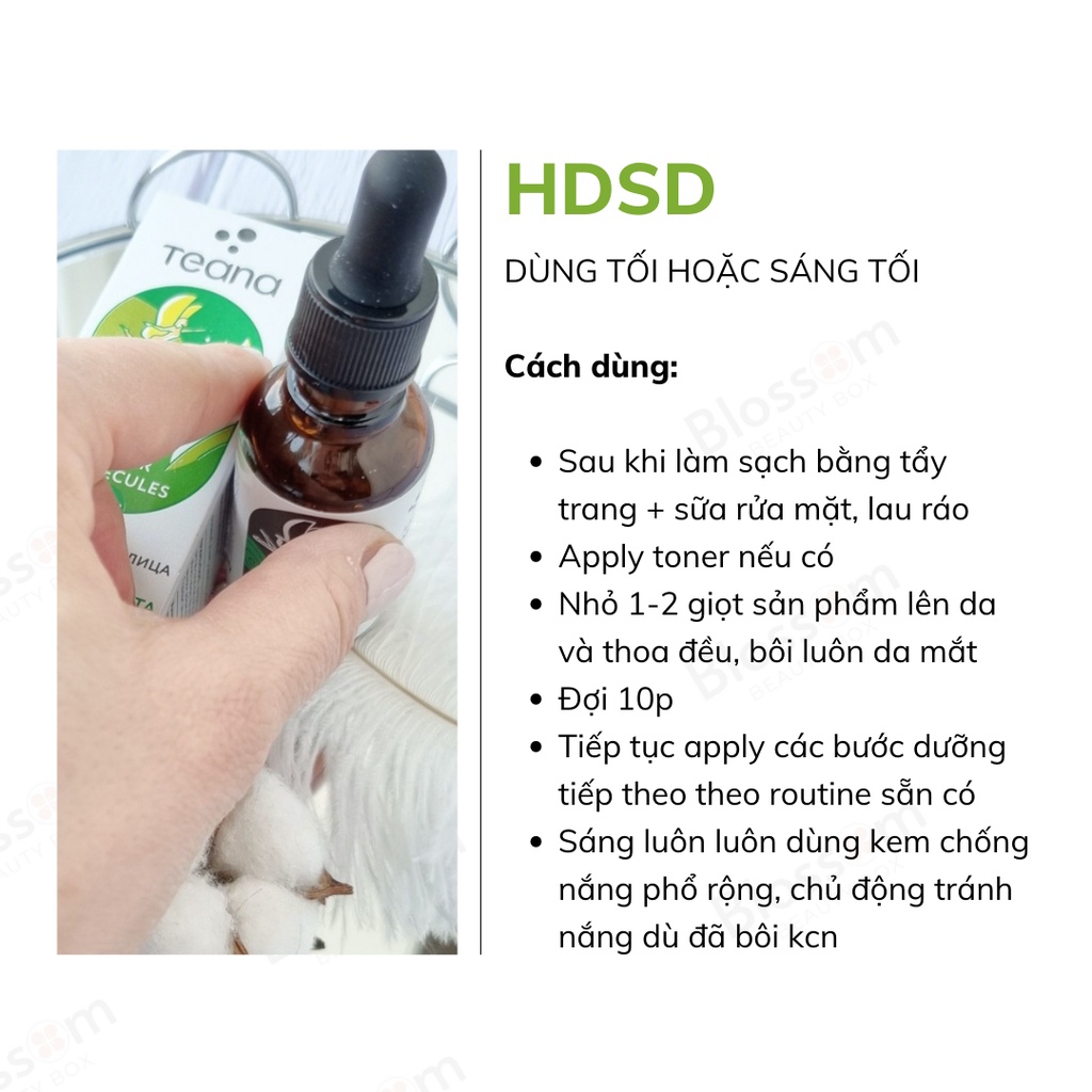 Serum SM5 Teana 5% Niacinamide da dầu mụn 30ml