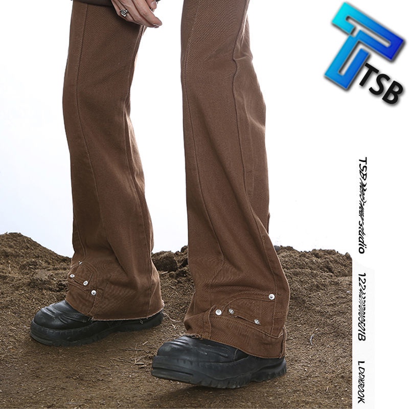 Quần jeans Dài Ống Loe Thời Trang Dành Cho Nam