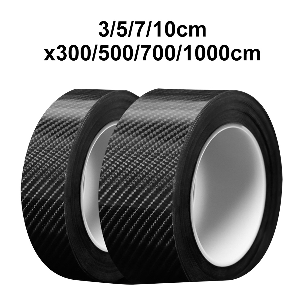 Miếng Dán Sợi Carbon Nano 3D Dài 10M Bảo Vệ Cửa Xe Hơi
