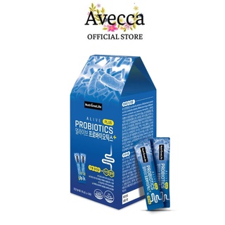 Men Vi Sinh Tăng Cường Lợi Khuẩn Giảm Táo Bón,Tiêu Chảy Nutrionelife Alive Probiotics Plus Hàn Quốc Hộp 30 Gói
