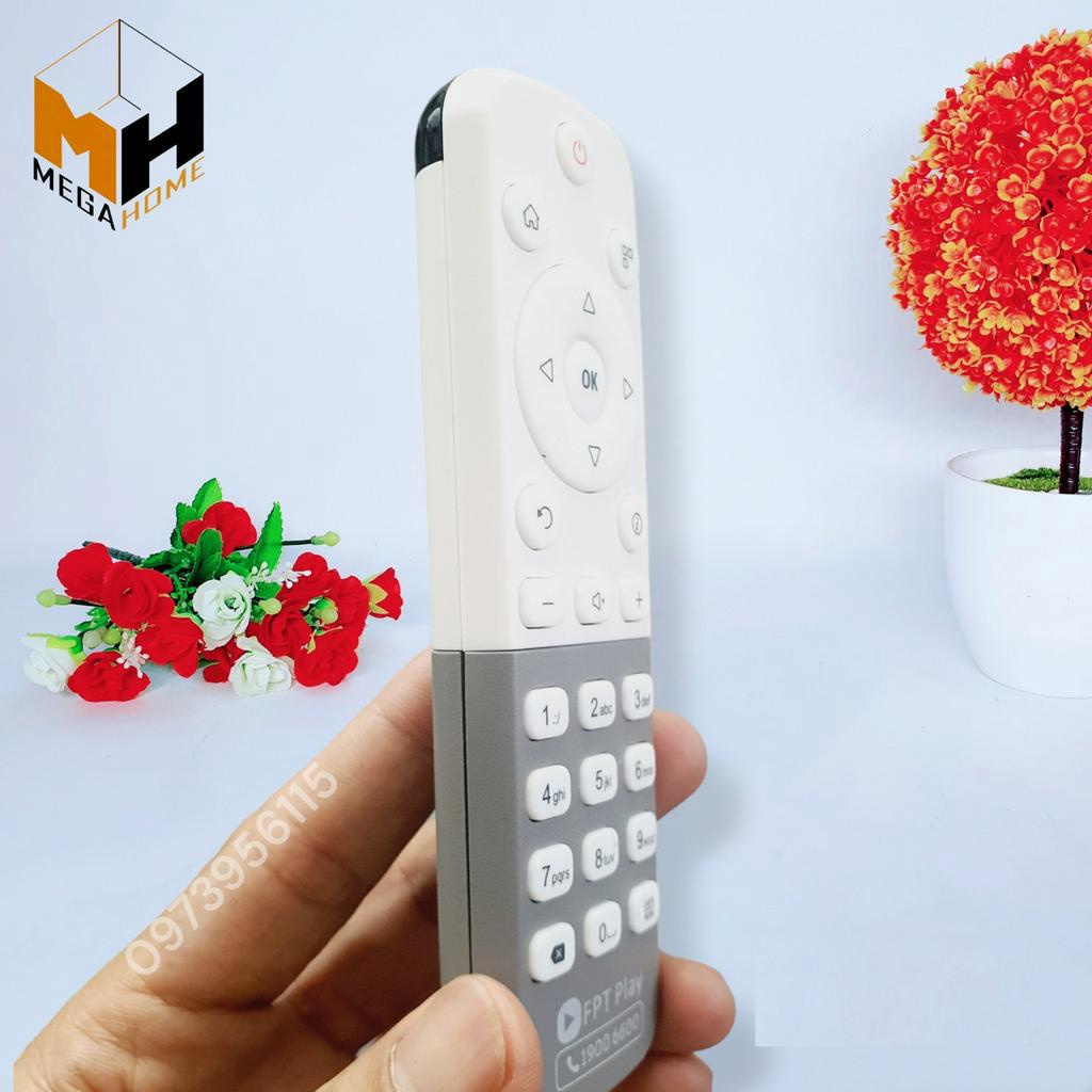 Điều khiển đầu thu FPT giọng nói, remote giọng nói FPT play box hàng chính hãng
