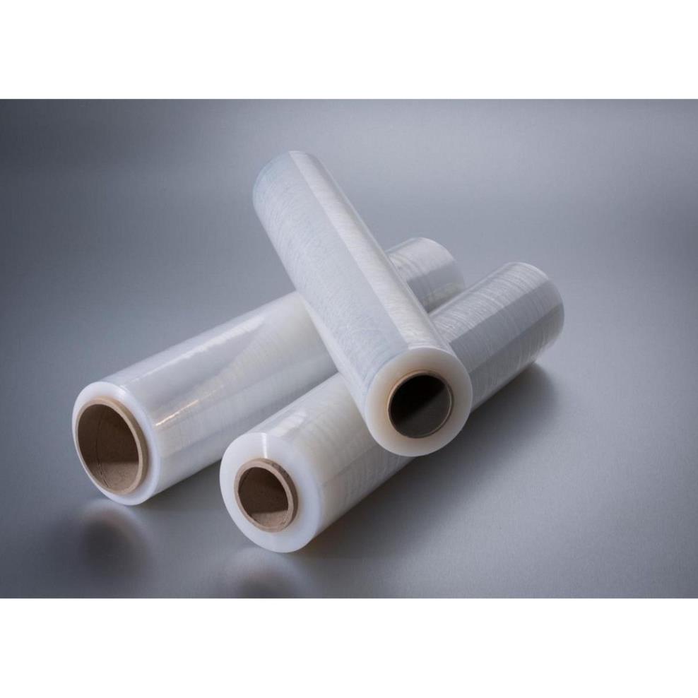 Màng PE quấn trái cây, quấn hàng & pallet, màng quấn chống ẩm ướt, dùng cho xăm hinh size 25cm và 50cm