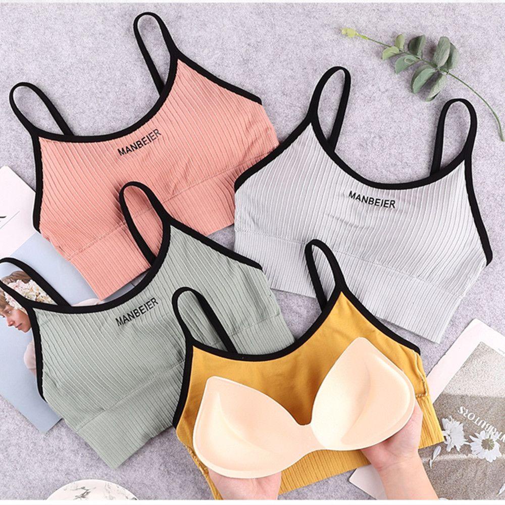 Áo Ngực Thể Thao Mềm Mại Không Đường May Gợi Cảm